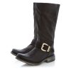 steve madden black fyzzle buckle trim leather calf boots product 1 17002794 1 121494055 normal