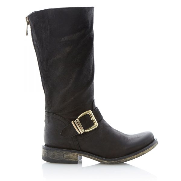 steve madden black fyzzle buckle trim leather calf boots product 1 17002794 4 121494221 normal