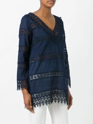 tory burch vestido lateral