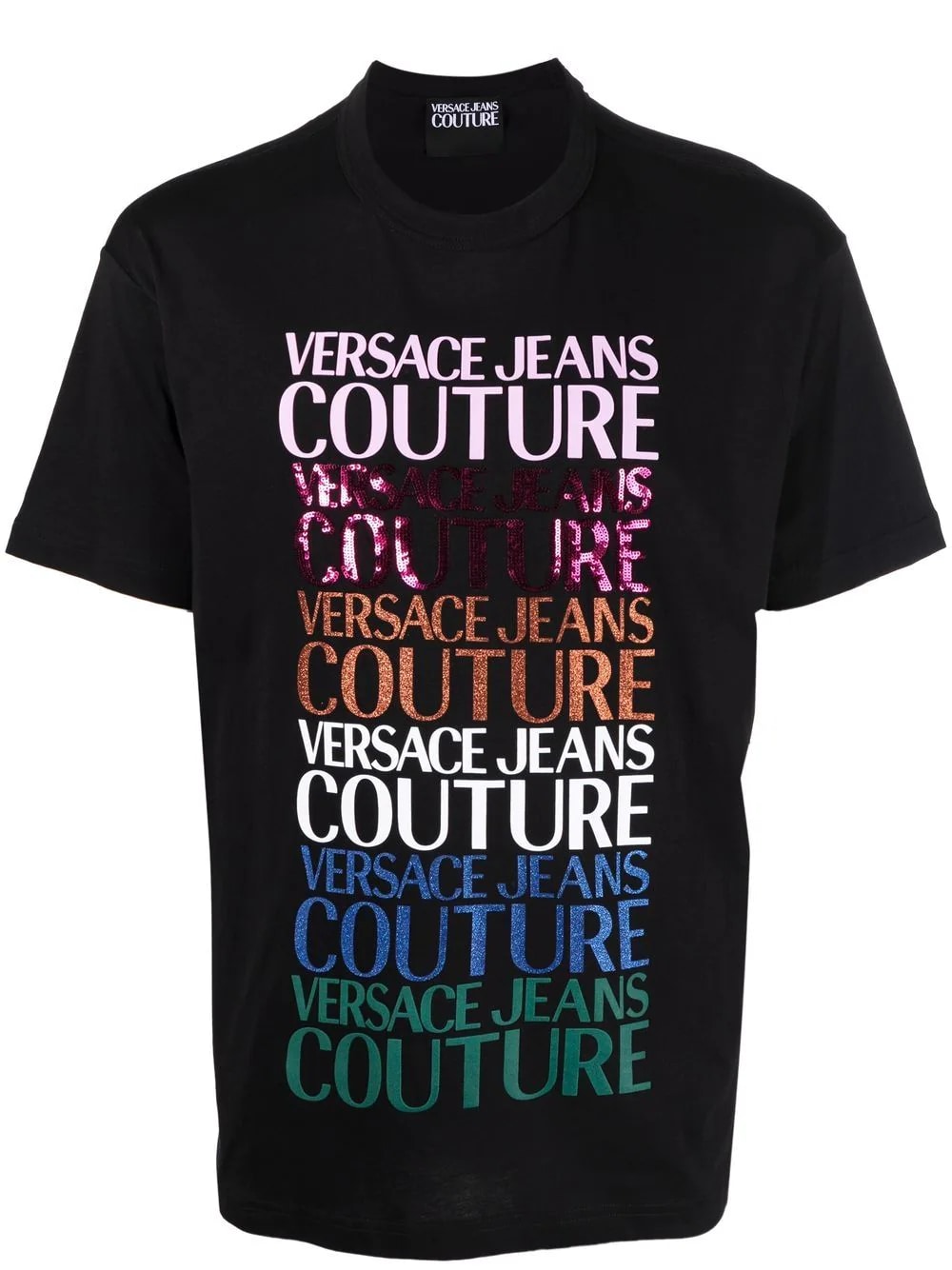 Camiseta de hombre lentejuelas Versace Jeans • Dolce Vita Boutique