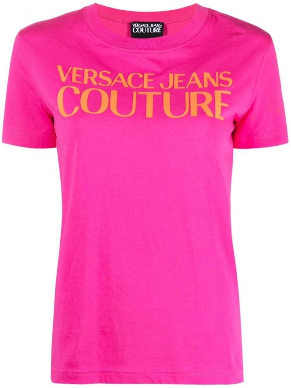 camiseta logo 71HAHF00CJ00F mujer versace dolcevitaboutique 1