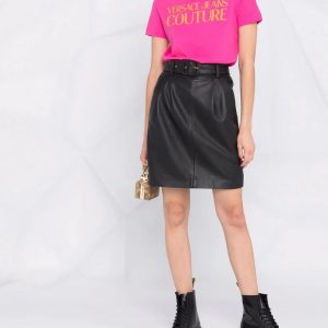 camiseta logo 71HAHF00CJ00F mujer versace dolcevitaboutique.