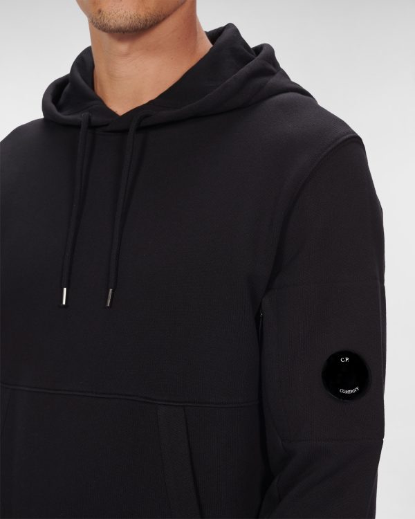 sudadera capucha hoodie negro black cpcompany 13CMSS023A005086W669 dolcevitaboutique.e