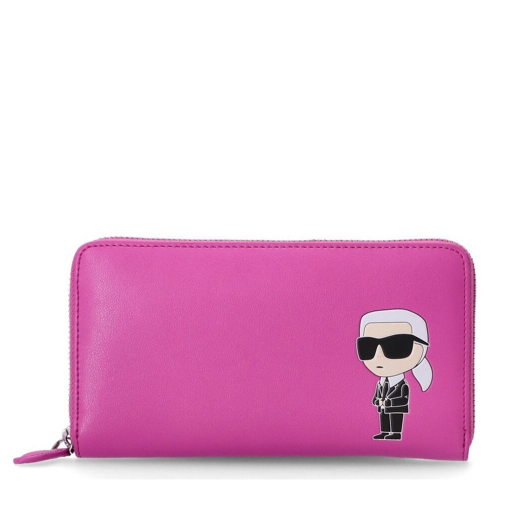 monedero mujer karl lagerfeld k ikonik 2 0 leather cont wllt 230w3213 a590 dolcevitaboutique