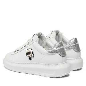 zapatillas karl lagerfeld kl62530n white lthr w silver 01s Dolce Vita Boutique