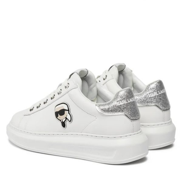 zapatillas karl lagerfeld kl62530n white lthr w silver 01s Dolce Vita Boutique