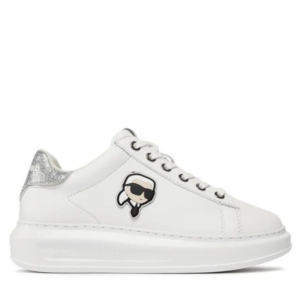 zapatillas karl lagerfeld kl62530n white lthr w silver Dolce Vita Boutique 1