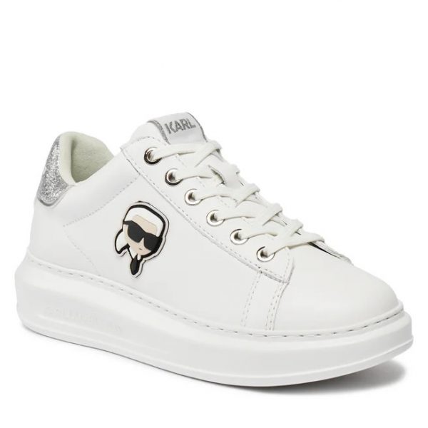 zapatillas karl lagerfeld kl62530n white lthr w silver Dolce vita Boutique 2