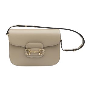 Bolso de hombro Gucci Horsebit 1955 - Oatmeal